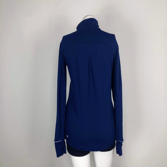 Lululemon Outrun 1/2 Half Zip Pullover Hero Blue - Picture 8 of 8